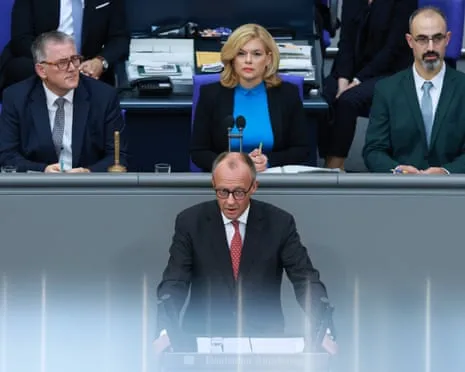 German Freedom ‘At Risk’ States Merz as He Cautions Against ‘Forced Settlement’ in the Eastern European Nation